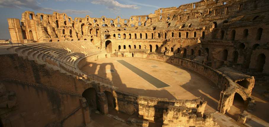 L’anfiteatro romano di El Djem in Tunisia