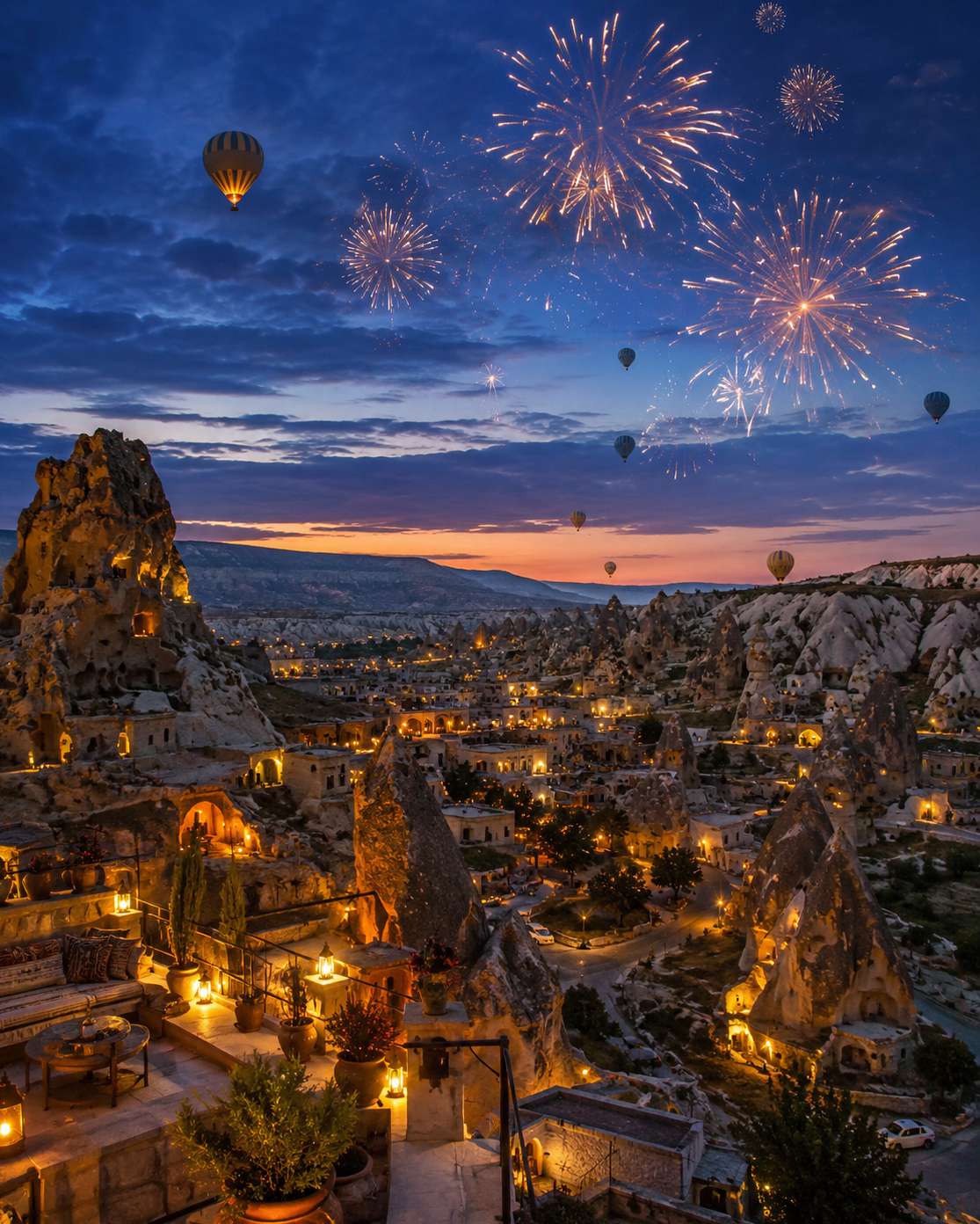 La Cappadocia nell’immagine promozionale del tour di Capodanno